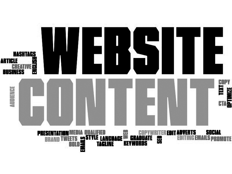 Website content image